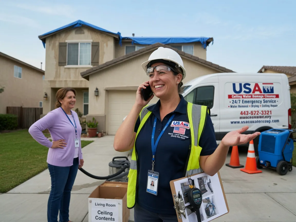 Ceiling Water Damage Restoration Claremont, IL FAQs